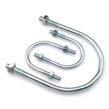 哈德威 U型螺栓带2个螺母，M12-48，1.5寸，镀锌